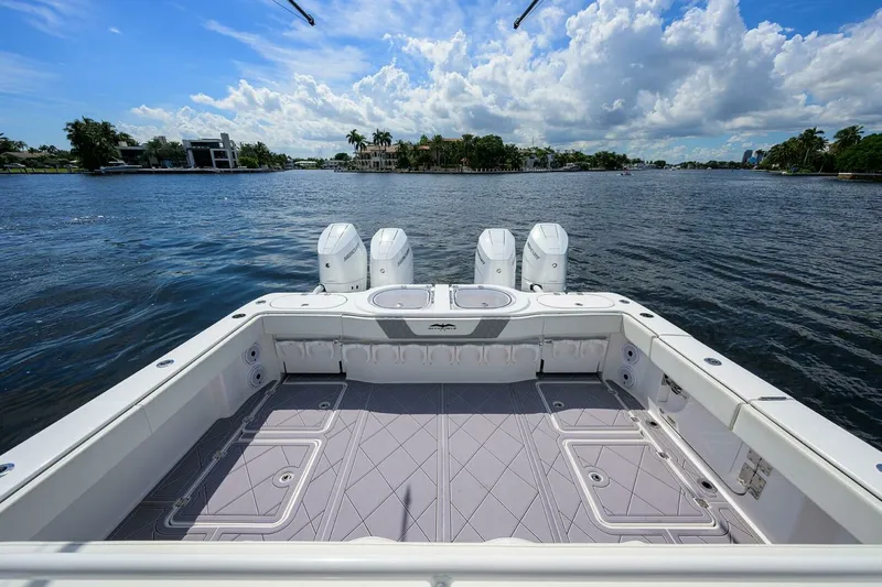 Slide: The Image of Invincible 46 Argento II - Exterior Cockpit 2023 Invincible 46 Catamaran Argento II - 7653390