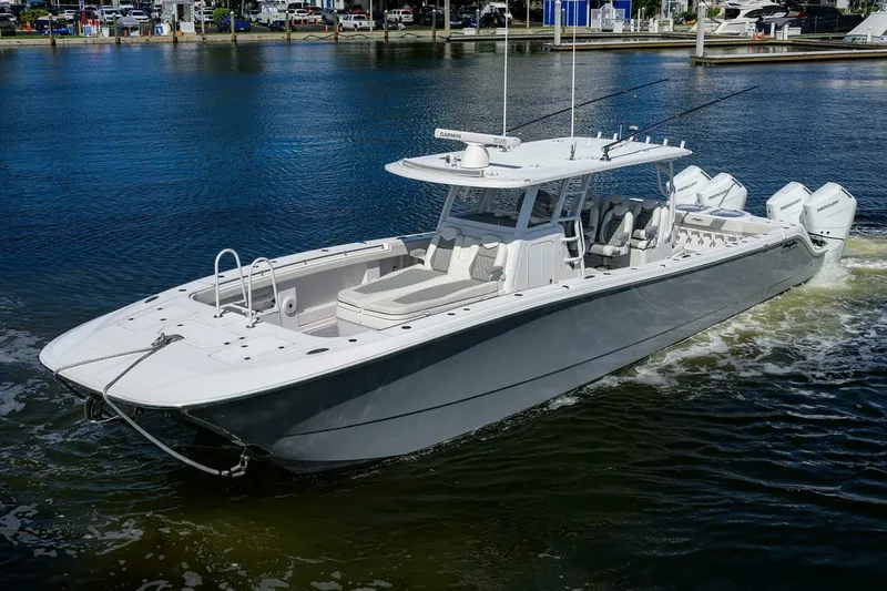 Slide: The Image of Invincible 46 Argento II - Exterior Profile 2023 Invincible 46 Catamaran Argento II - 7653398