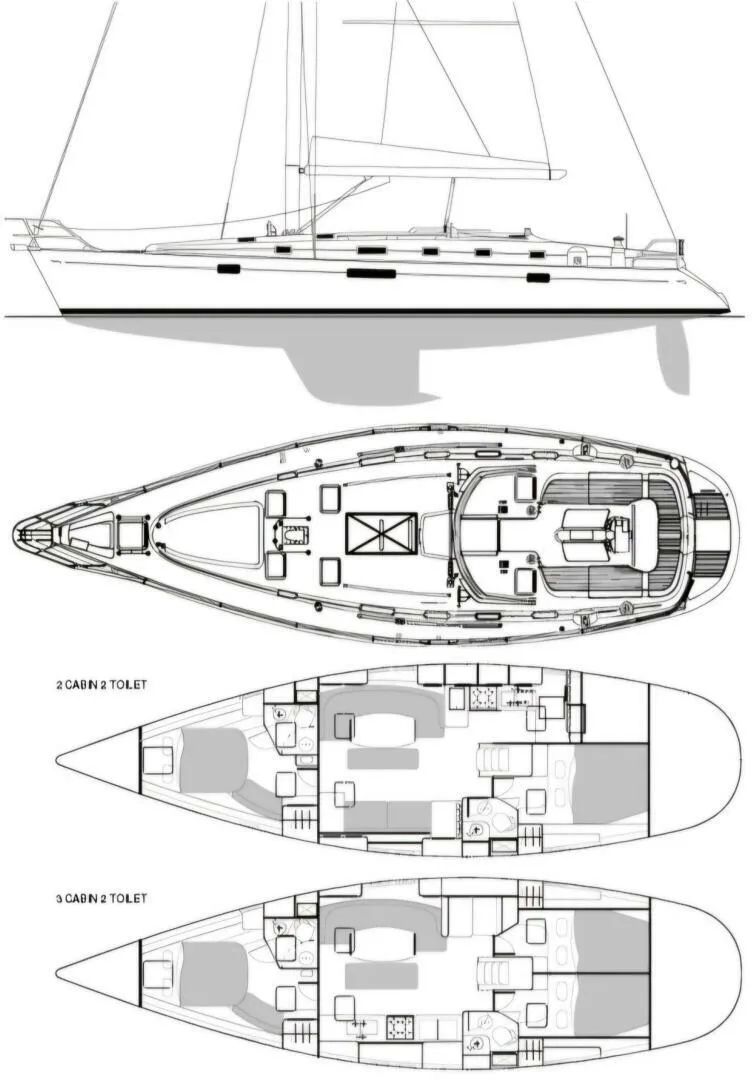 Slide: The Image of Beneteau 461 2000 - 5241279