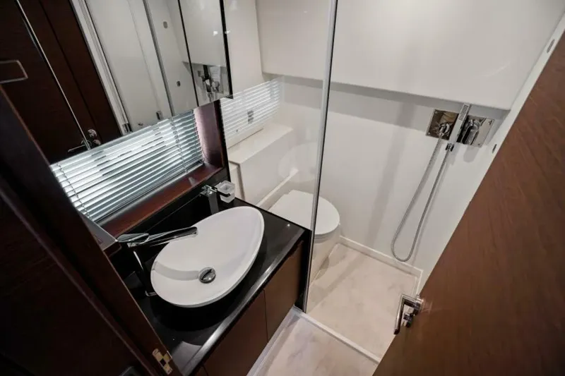 Slide: The Image of 2024 46 Prestige Flybridge -VIP Stateroom Head - 5247900