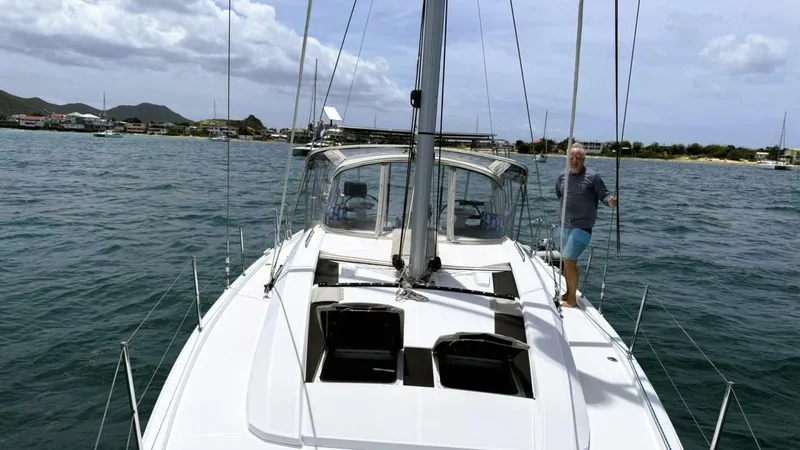 Slide: The Image of 21 Deck Beneteau 461 2020 Sint Maarten/St Martin, Antigua Grenada, Caribbean - 5255321