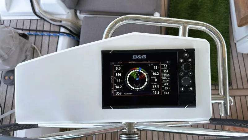 Slide: The Image of 51 Nav Elect Cockpit Beneteau 461 2020 Sint Maarten/St Martin, Antigua Grenada, Caribbean - 5255351