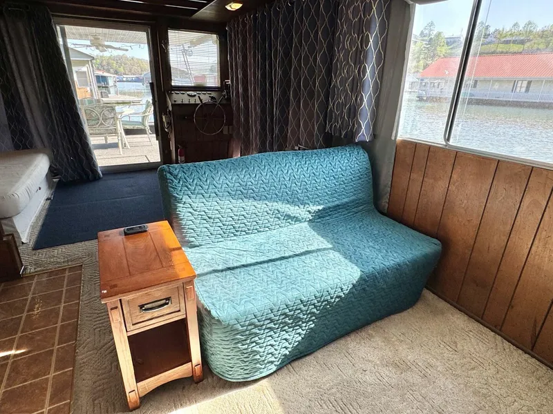 Slide: The Image of Sumerset 14 x 58 Aluminum Hull Houseboat with Catwalks 1977 - 5255914