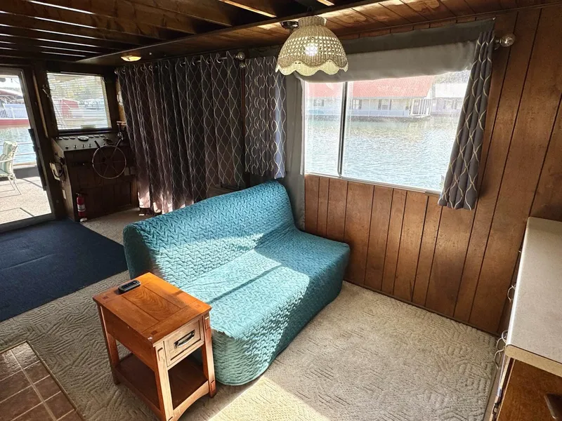 Slide: The Image of Sumerset 14 x 58 Aluminum Hull Houseboat with Catwalks 1977 - 5255921