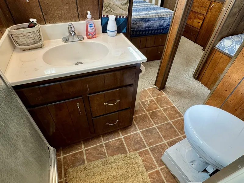 Slide: The Image of Sumerset 14 x 58 Aluminum Hull Houseboat with Catwalks 1977 - 5255936