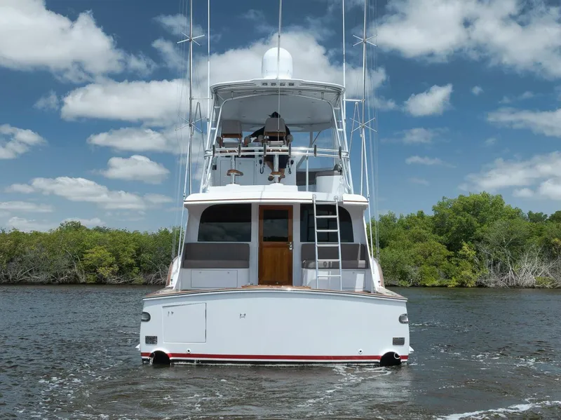 Slide: The Image of 2006 B&D 60 Custom Carolina- Transom Profile - 5286398