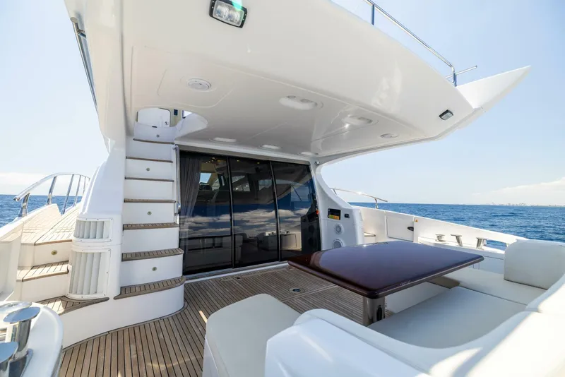 Slide: The Image of Azimut 64 A/Sea - Exterior Aft Deck 2015 Azimut 64 Flybridge A/Sea - 5267503