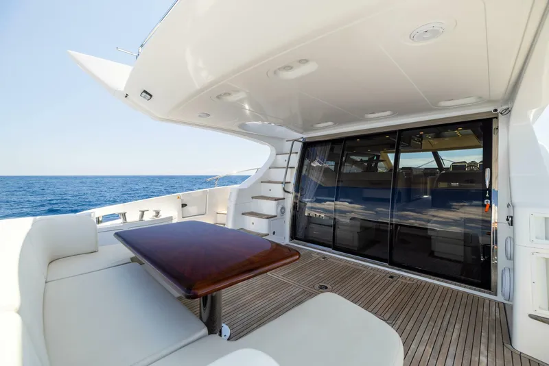 Slide: The Image of Azimut 64 A/Sea - Exterior Aft Deck 2015 Azimut 64 Flybridge A/Sea - 5267504