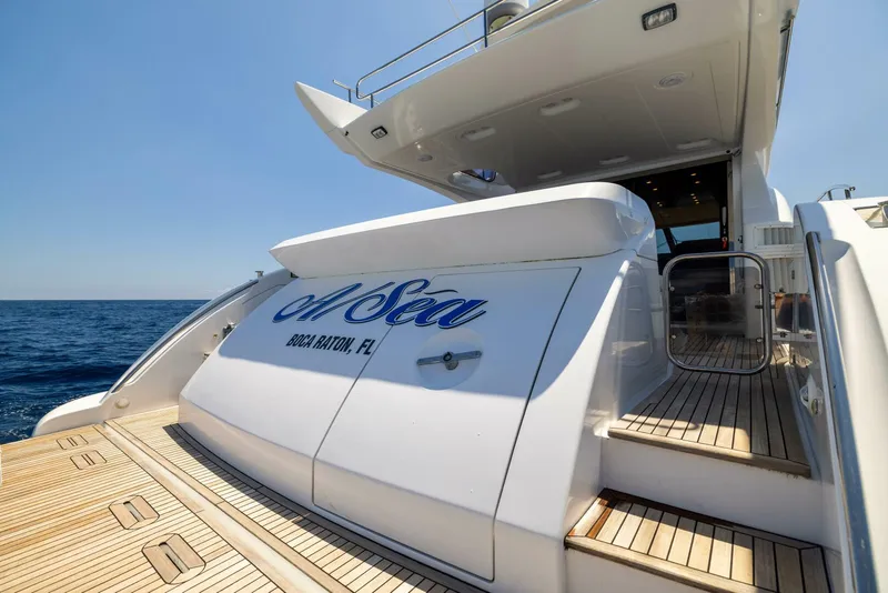 Slide: The Image of Azimut 64 A/Sea - Exterior Aft Swim Platform 2015 Azimut 64 Flybridge A/Sea - 5267506