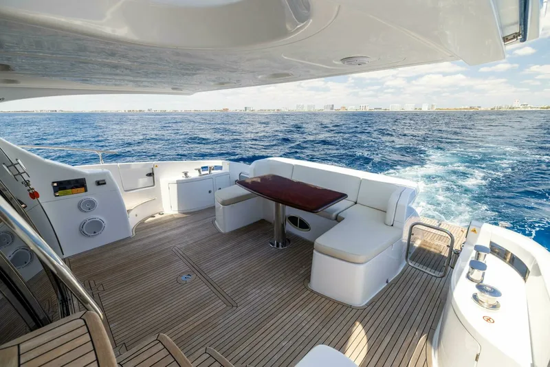Slide: The Image of Azimut 64 A/Sea - Exterior Aft Deck 2015 Azimut 64 Flybridge A/Sea - 7651379