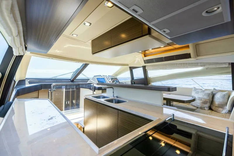 Slide: The Image of Azimut 64 A/Sea - Interior Galley 2015 Azimut 64 Flybridge A/Sea - 7651354