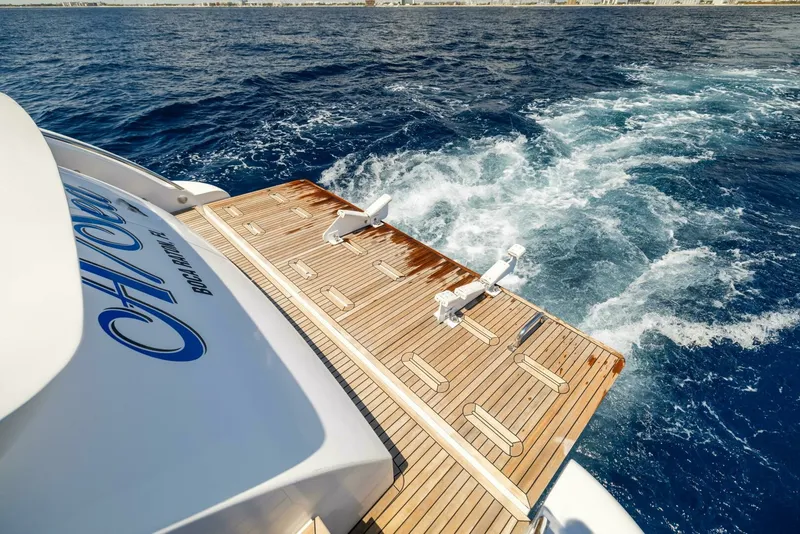 Slide: The Image of Azimut 64 A/Sea - Exterior Aft Swim Platform 2015 Azimut 64 Flybridge A/Sea - 7651382