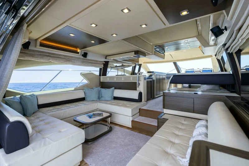 Slide: The Image of Azimut 64 A/Sea - Interior Salon 2015 Azimut 64 Flybridge A/Sea - 7651348
