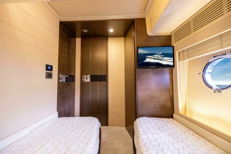 Slide: The Image of Azimut 64 A/Sea - Interior Guest Stateroom 2015 Azimut 64 Flybridge A/Sea - 7651373