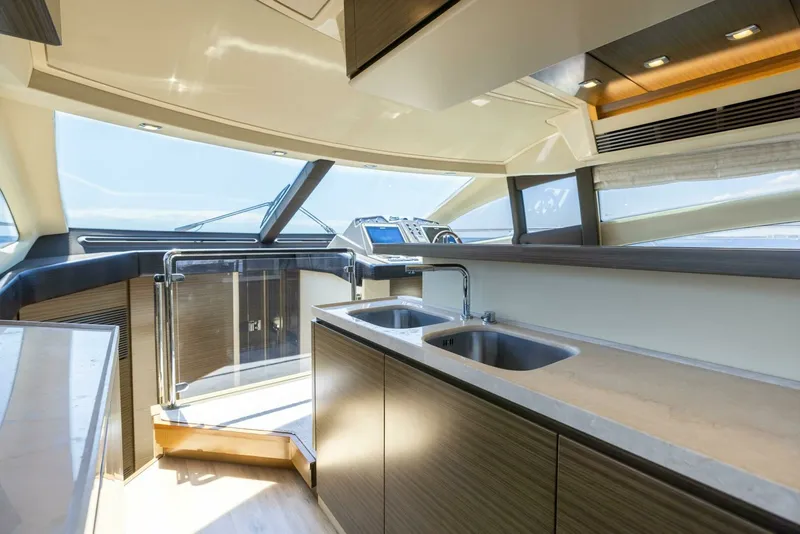 Slide: The Image of Azimut 64 A/Sea - Interior Galley 2015 Azimut 64 Flybridge A/Sea - 7651352