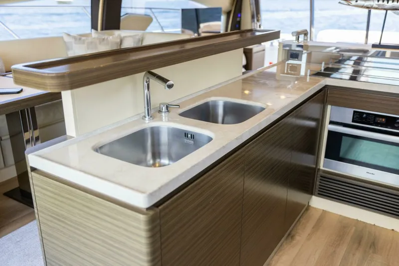 Slide: The Image of Azimut 64 A/Sea - Interior Galley 2015 Azimut 64 Flybridge A/Sea - 7651353