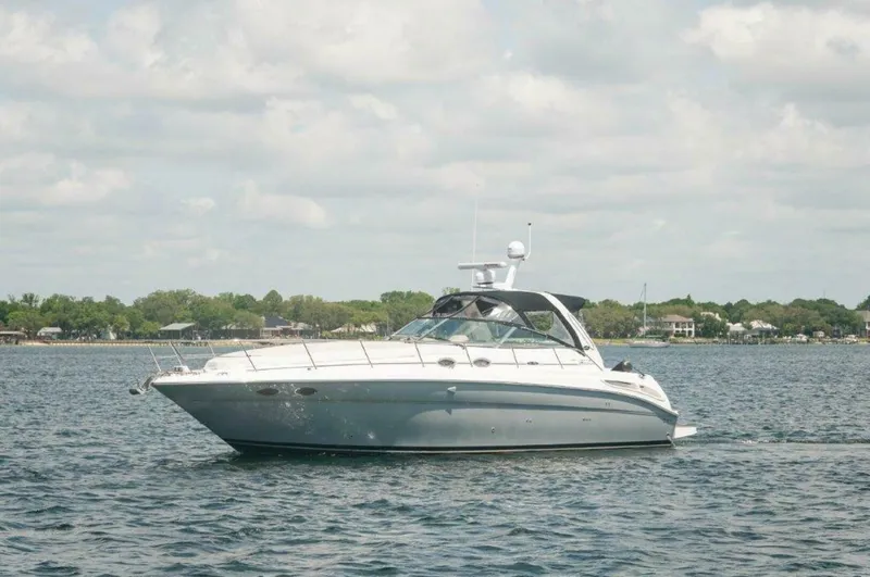 Slide: The Image of 2003 Sea Ray 380 Sundancer- Port Profile - 5324780