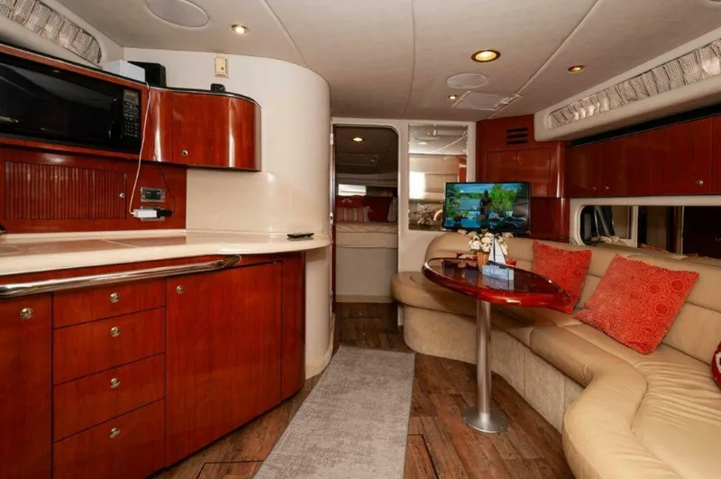 Slide: The Image of 2003 Sea Ray 380 Sundancer- Salon/Galley - 5324782