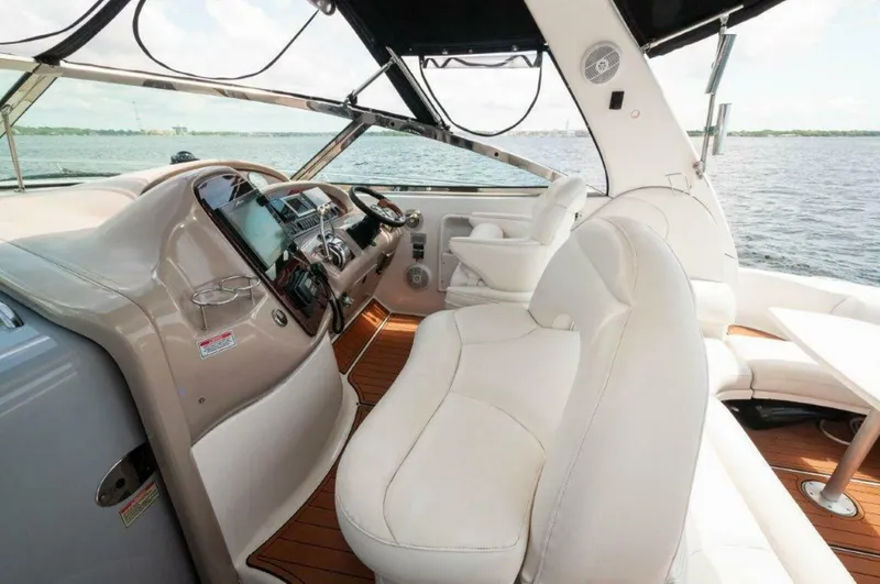 Slide: The Image of 2003 Sea Ray 380 Sundancer- Helm - 5324770