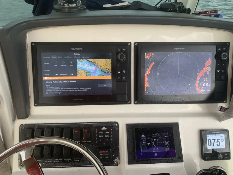 Slide: The Image of 9 Raymarine Axiom Pro 12in Autopilot Twin Raymarine Axiom Pro 12" MFDs - 5274283