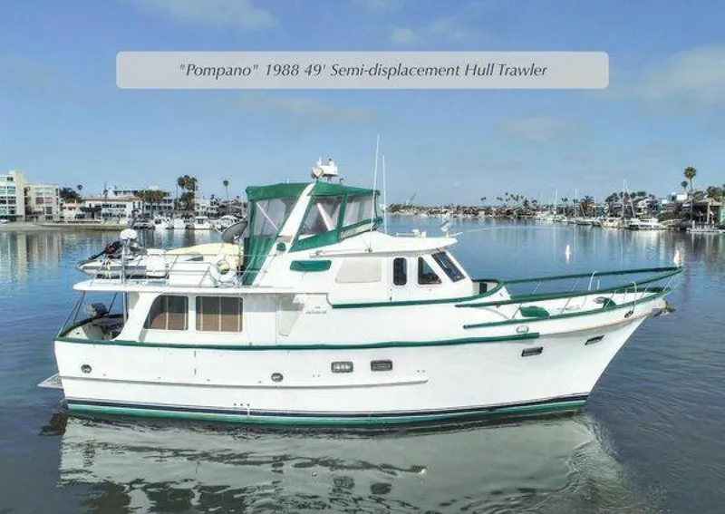 Slide: The Image of DeFever 49 Pilothouse 1988 - 5277103