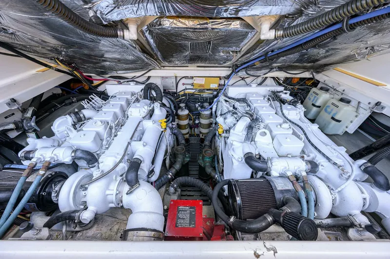 Slide: The Image of Tiara 3100 LE Black Jack - Engine Compartment 2002 Tiara 3100 LE Black Jack - 5293932