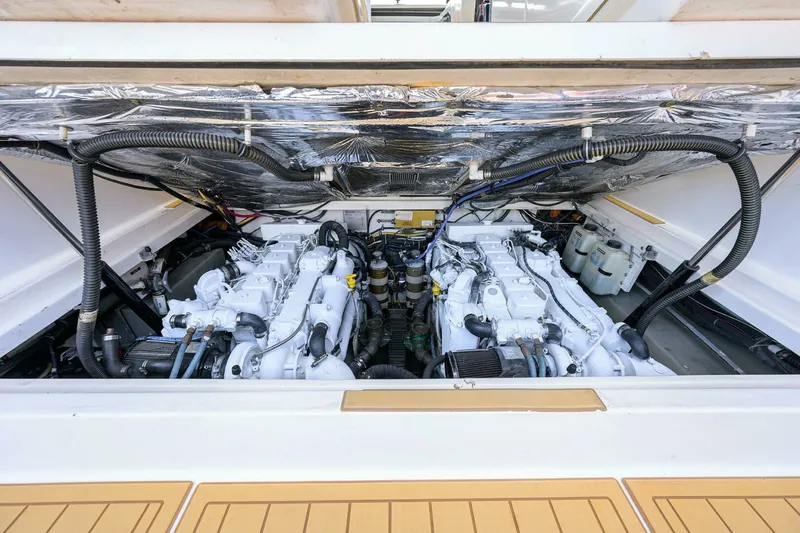 Slide: The Image of Tiara 3100 LE Black Jack - Engine Compartment 2002 Tiara 3100 LE Black Jack - 7654648