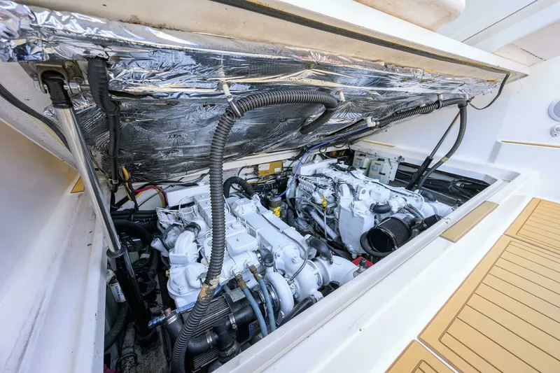 Slide: The Image of Tiara 3100 LE Black Jack - Engine Compartment 2002 Tiara 3100 LE Black Jack - 7654647