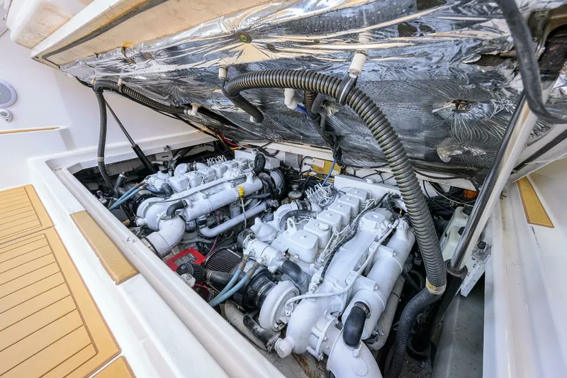 Slide: The Image of Tiara 3100 LE Black Jack - Engine Compartment 2002 Tiara 3100 LE Black Jack - 7654650
