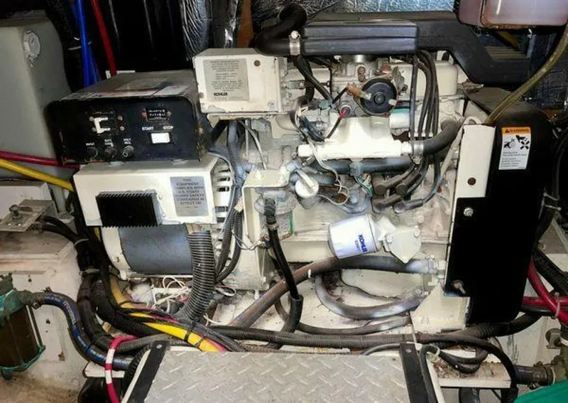 Slide: The Image of Carver 396 Motor Yacht 2001 - 5296245