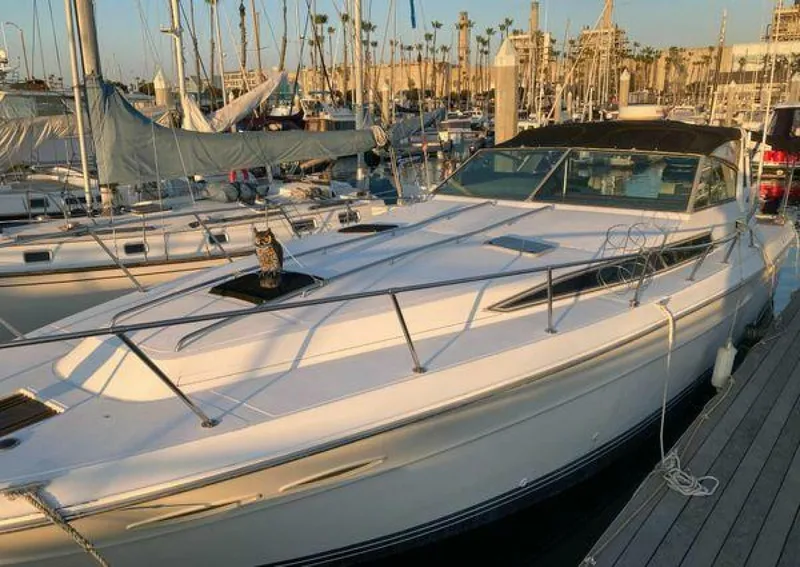 Slide: The Image of Sea Ray 390 Express Cruiser 1988 - 5296279