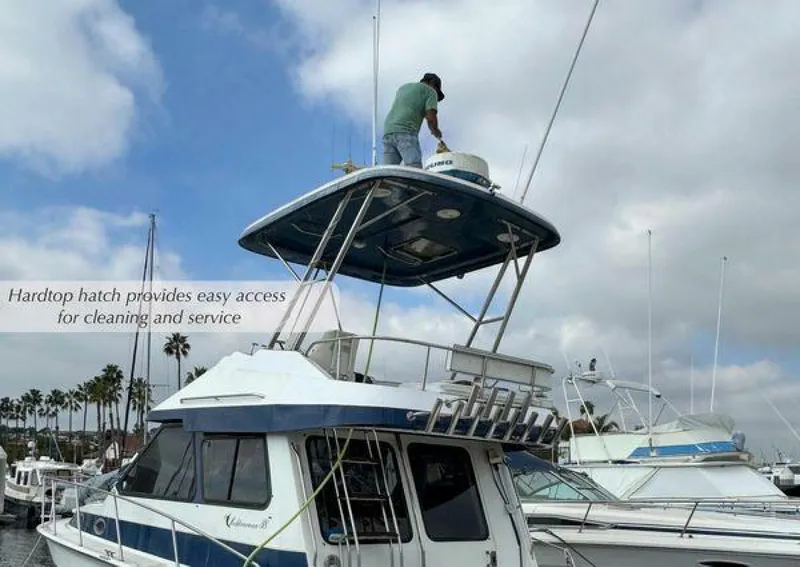 Slide: The Image of Mediterranean 38 Convertible 1988 - 5296411