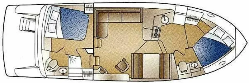 Slide: The Image of Carver 356 Aft Cabin Motor Yacht 1999 - 5296457