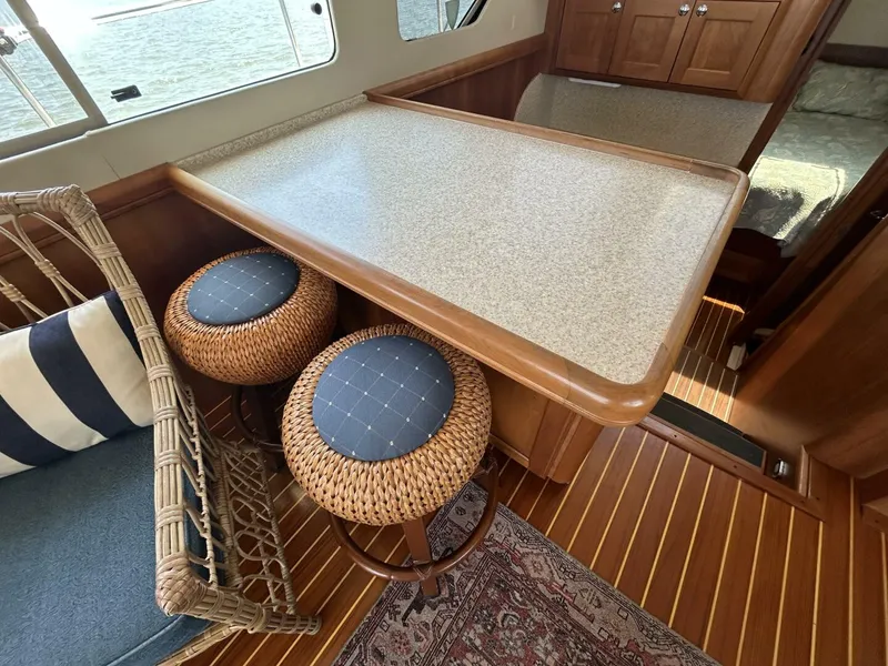 Slide: The Image of 34' Mainship salon port forward - 5297676