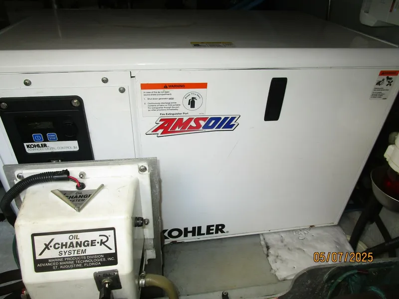 Slide: The Image of 34' Mainship generator soundbox - 5297658