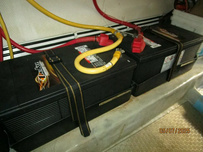 Slide: The Image of 34' Mainship battery bank3 - 5297589
