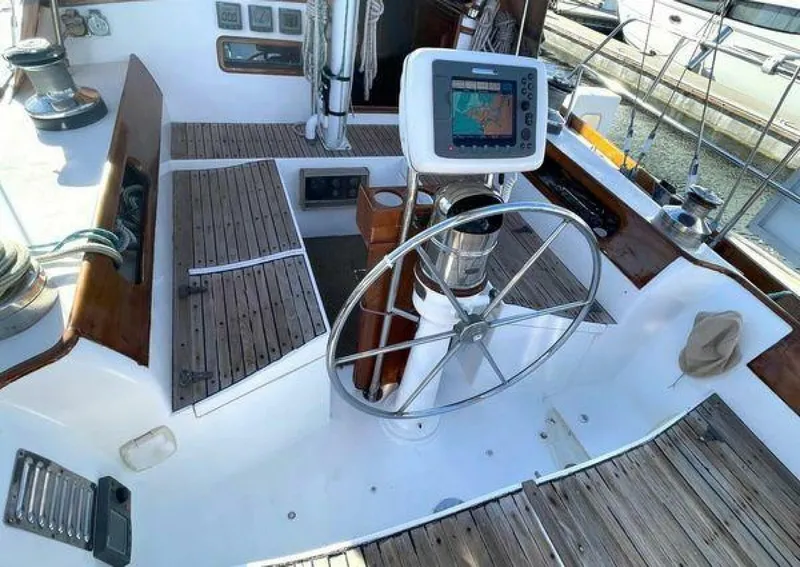 Slide: The Image of Cheoy Lee Aft cockpit cruising ketch 1979 - 5297624