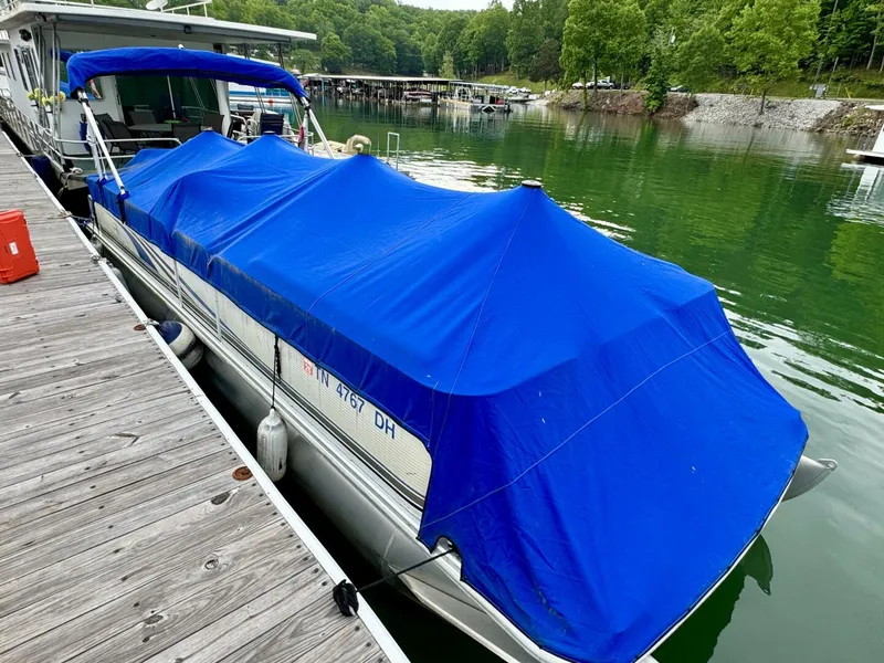 Slide: The Image of Bennington 257L Pontoon Boat 2002 - 5302291