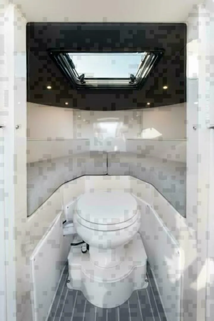 Slide: The Image of Enclosed Storm Bow with V-Birth and functional head - 5305323