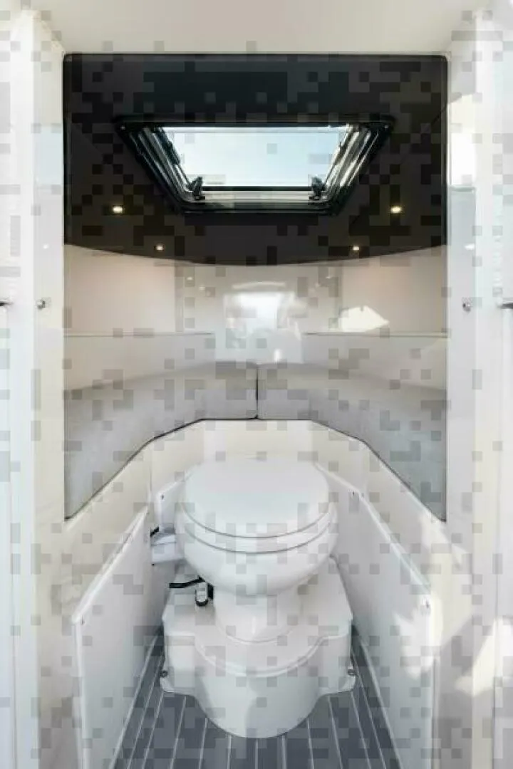 Slide: The Image of Enclosed Storm Bow with V-Birth and functional head - 5305393