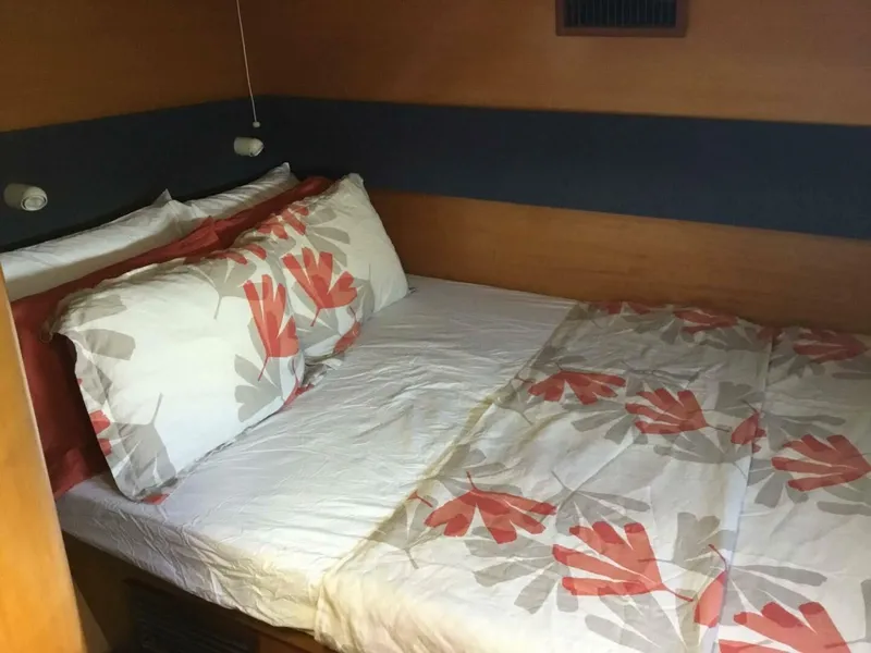 Slide: The Image of 2002 Lagoon 470 Owner Version For Sale Port Aft Berth - 5305539