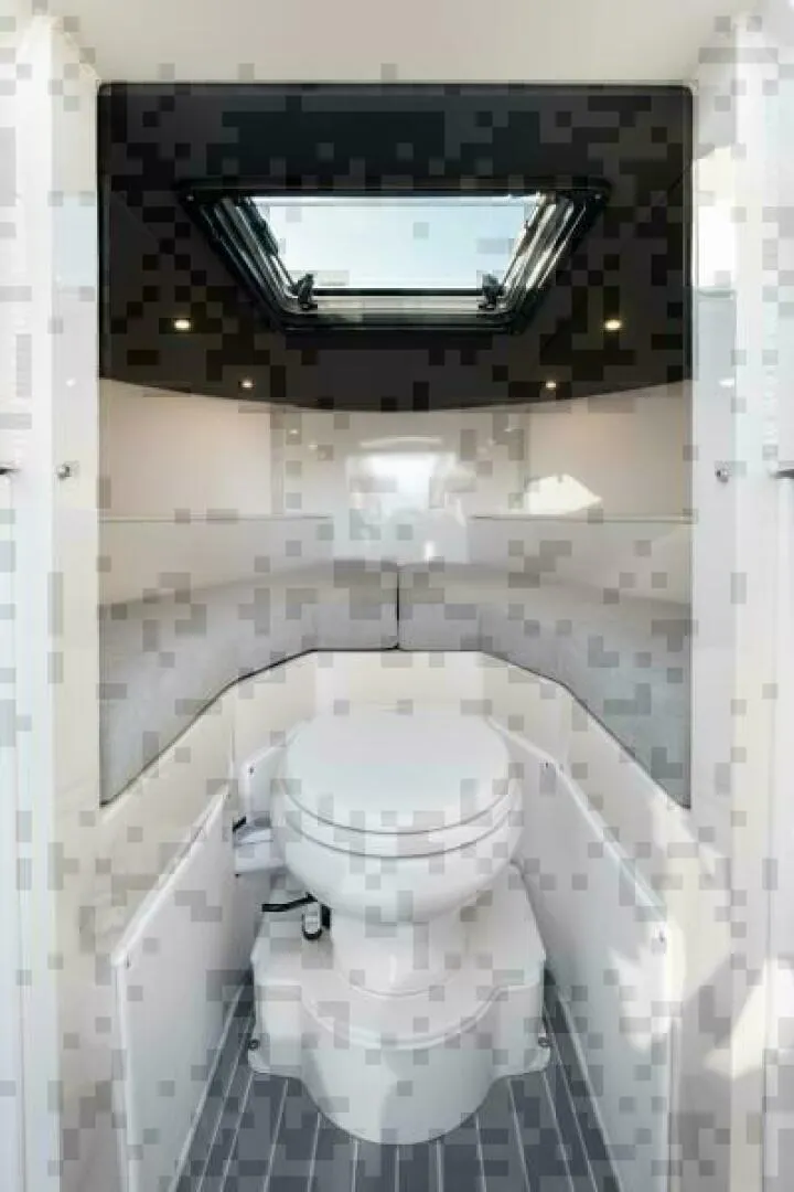 Slide: The Image of Enclosed Storm Bow with V-Birth and functional head - 5305499