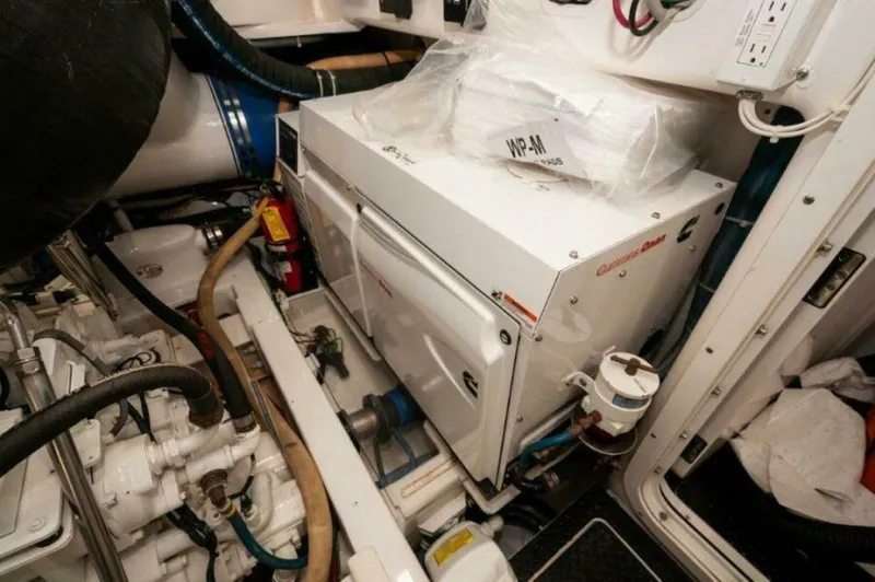 Slide: The Image of 2012 76 Viking Sky Bridge Reel Dangerous Stbd Generator (1) - 5308358