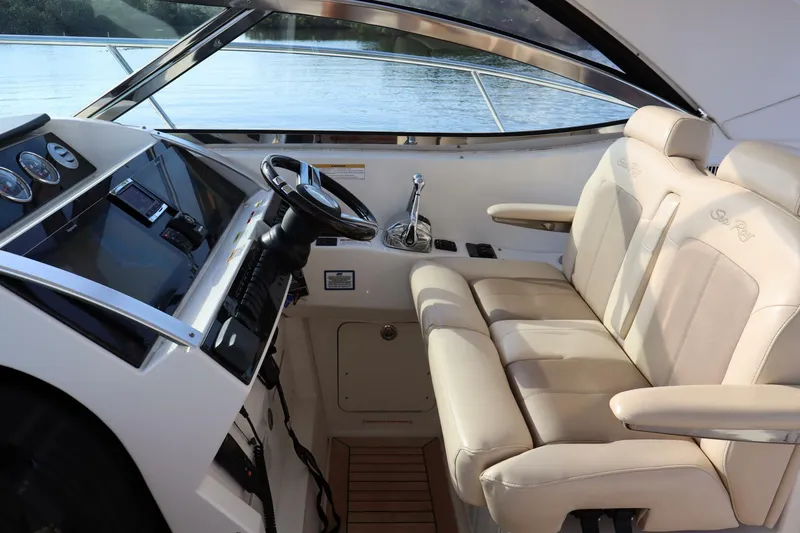 Slide: The Image of 2015 Sea Ray 410 Sundancer- SOMEDAY- Helm - 5322446