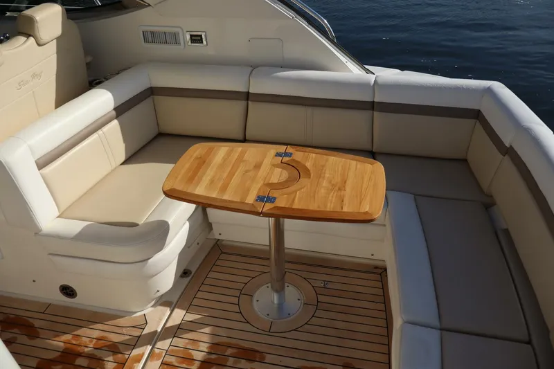 Slide: The Image of 2015 Sea Ray 410 Sundancer- SOMEDAY- Cockpit - 5322437