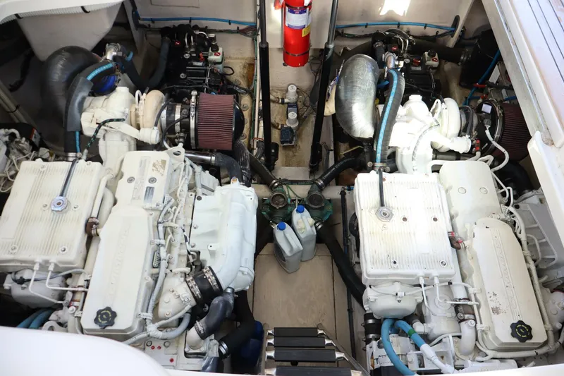 Slide: The Image of 2015 Sea Ray 410 Sundancer- SOMEDAY- Engine Room - 5322426