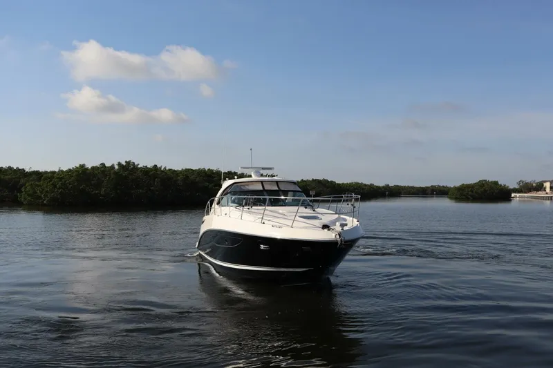 Slide: The Image of 2015 Sea Ray 410 Sundancer- SOMEDAY- Bow - 5322471