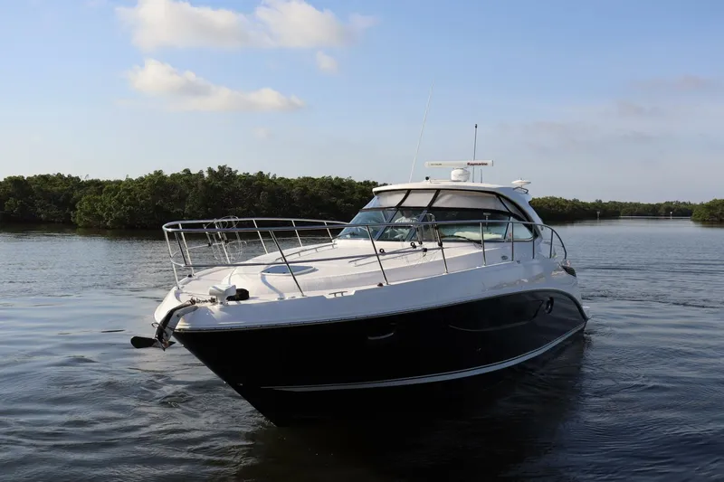 Slide: The Image of 2015 Sea Ray 410 Sundancer- SOMEDAY- Bow - 5322473