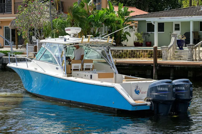 Slide: The Image of Profile 34 Pursuit Drummond Runner Nauti-Hooker - 5316309