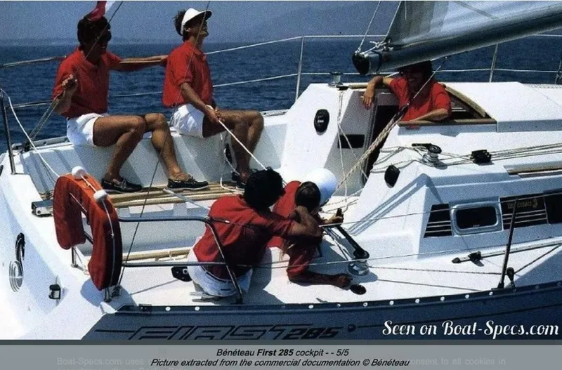 Slide: The Image of Beneteau First 285 1988 - 5317281